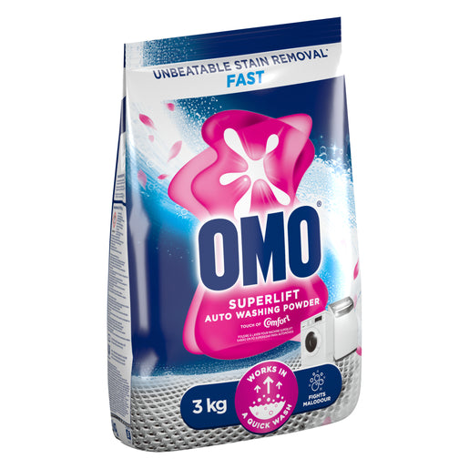 Omo Auto With Comfort Freshness Washing Powder 3kg