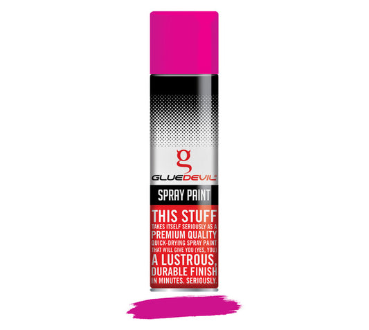 Glue Devil Spray Paint Hot Pink 300 ml