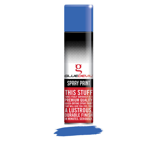 Glue Devil High Heat Spray Paint Blue 300 ml