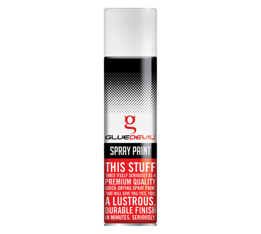 Glue Devil Spray Paint Primer White 300 ml