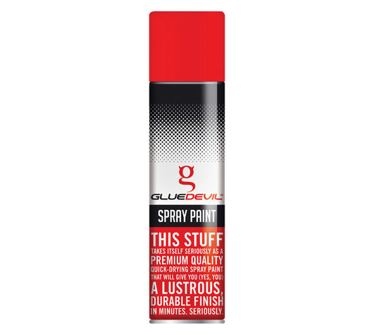 Glue Devil High Heat Spray Paint Red 300 ml