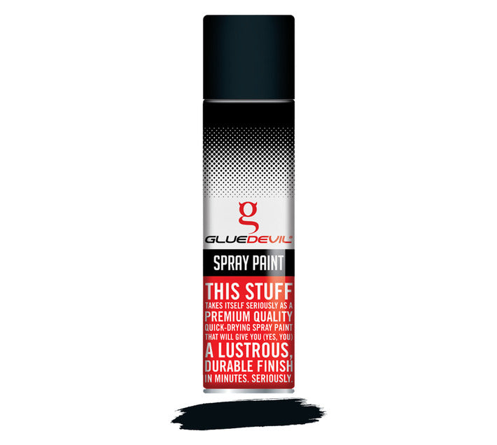 Glue Devil Spray Paint Matt Black 300 ml