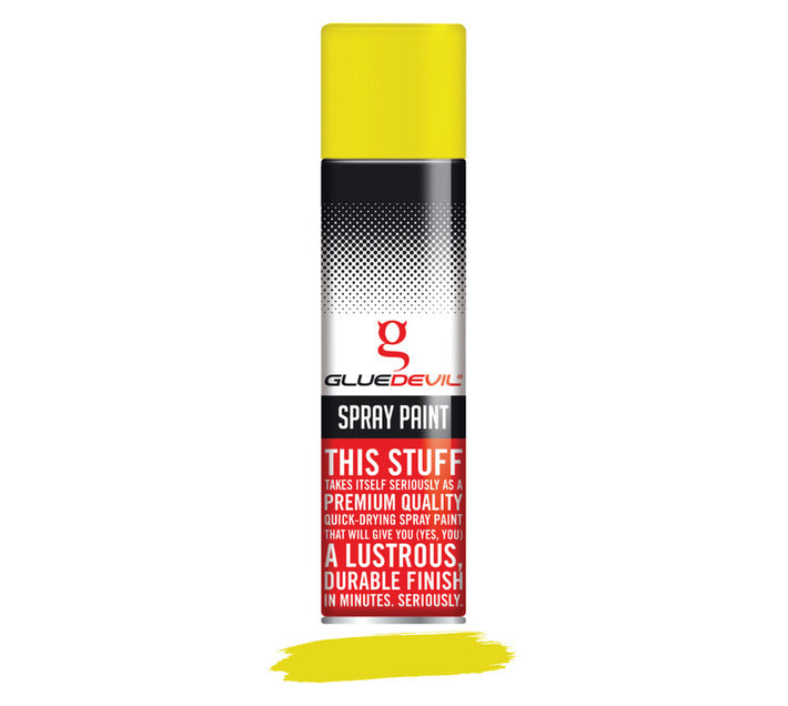Glue Devil Spray Paint Canary Yellow 300 ml