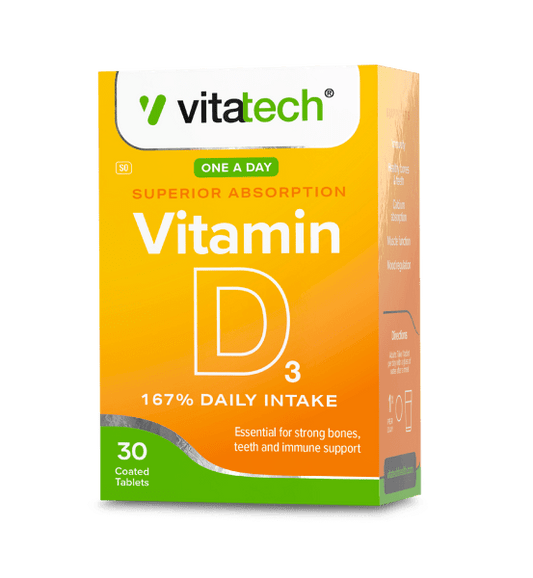 Vitatech Vitamin D3 30 Tablets