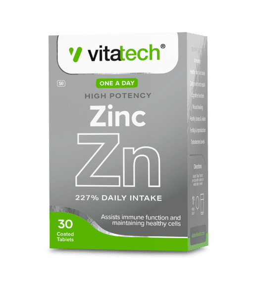 VITATECH Zinc 30 Tablets