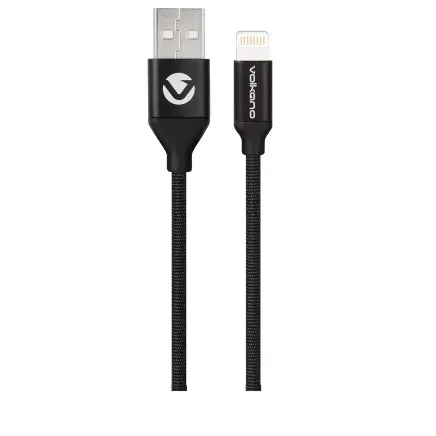 Volkano USB C to lightning Cable Blk