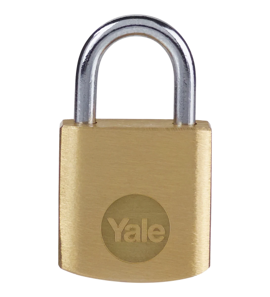 YALE 20mm Brass Padlock