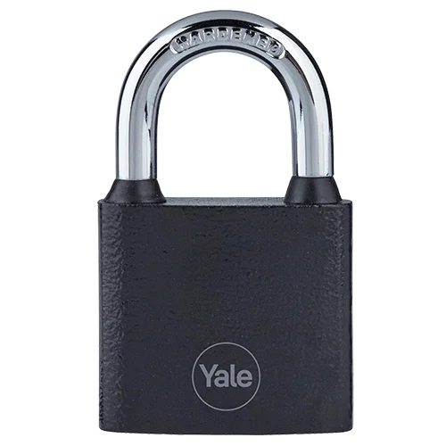 YALE 38MM IRON PADLOCK BLACK