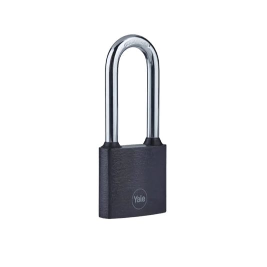 YALE 50mm Long Shackle Iron Padlock