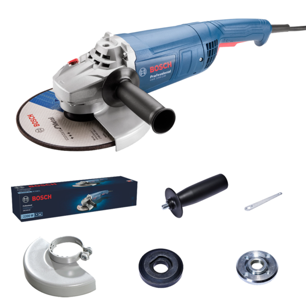 BOSCH ANGLE GRINDER 2200W - Image 2