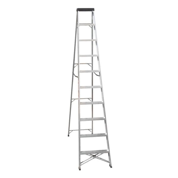 TRADEQUIP 10 STEP A-FRAME ALUMINUIM LADDER