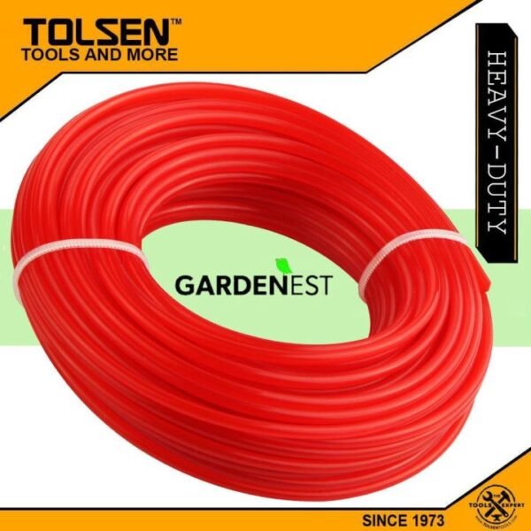 TOLSEN GARDEN TRIMMER LINE (VARIOUS LENGTHS & COLORS )