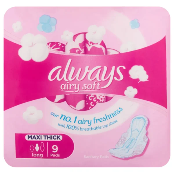 Always Maxi Soft Long (9's)