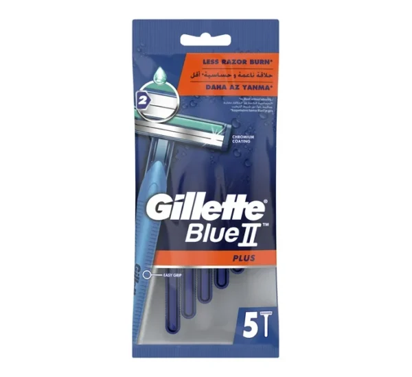 Gillette Blue II Plus Disposable Razors (5's)