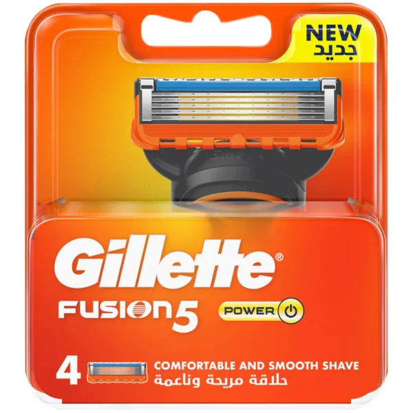 Gillette Fusion Power Blades for Men (4's)