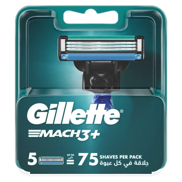 Gillette Mach 3 Plus Blades (5's)