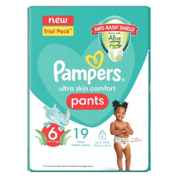 Pampers Pants Size 6 Carry Pack (19's)