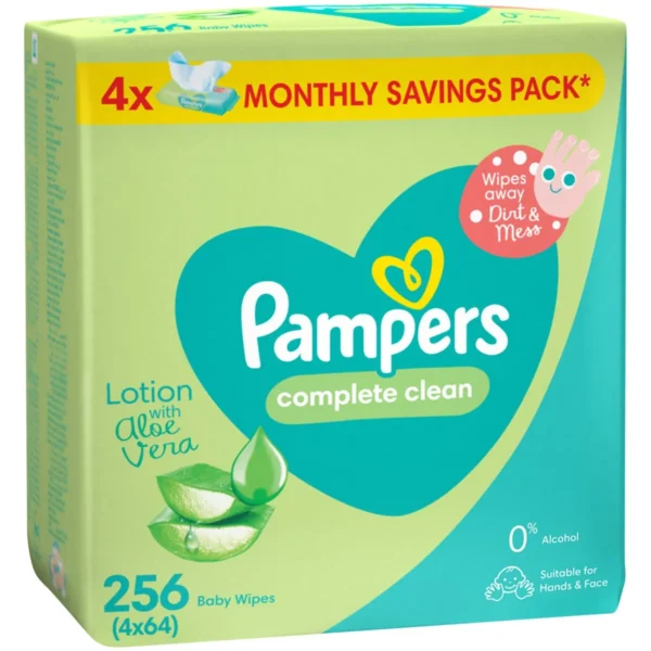 Pampers Baby Wipes Fresh (4's - 4x64)