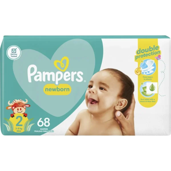 Pampers Active Baby Size 2 Value Pack (68's)