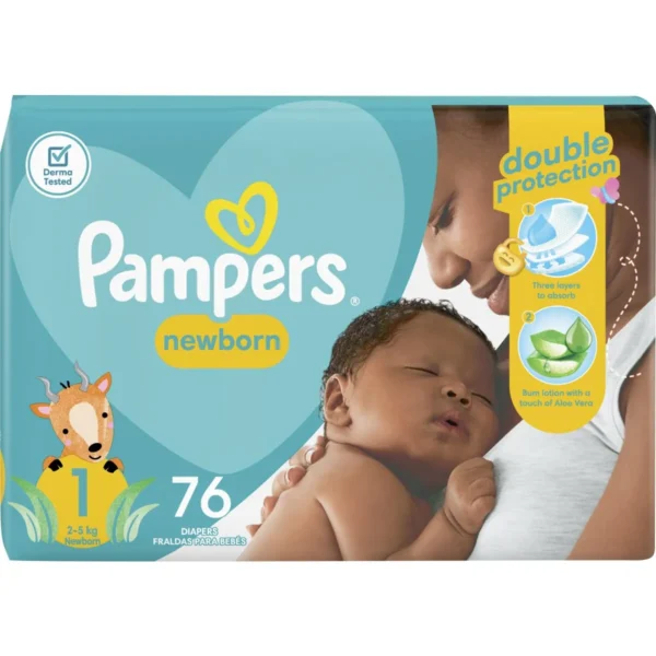 Pampers Active Baby Size 1 Value Pack (76's)