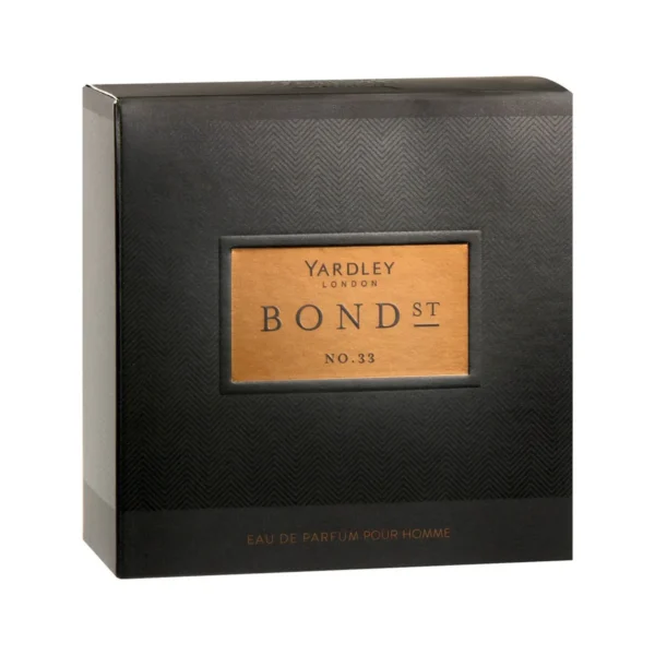 Yardley Bond Street Male No 33 Eau De Parfum 50ml